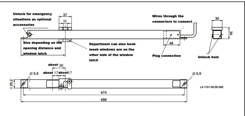 CR20D Multiple Points Locking Motor 2