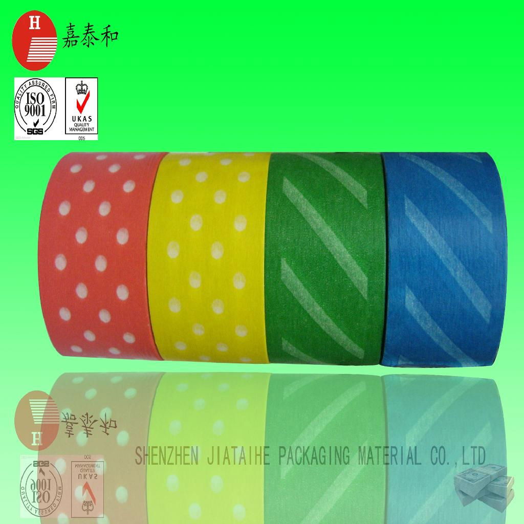 Japanese Masking tape with dot Printing (SGS) 