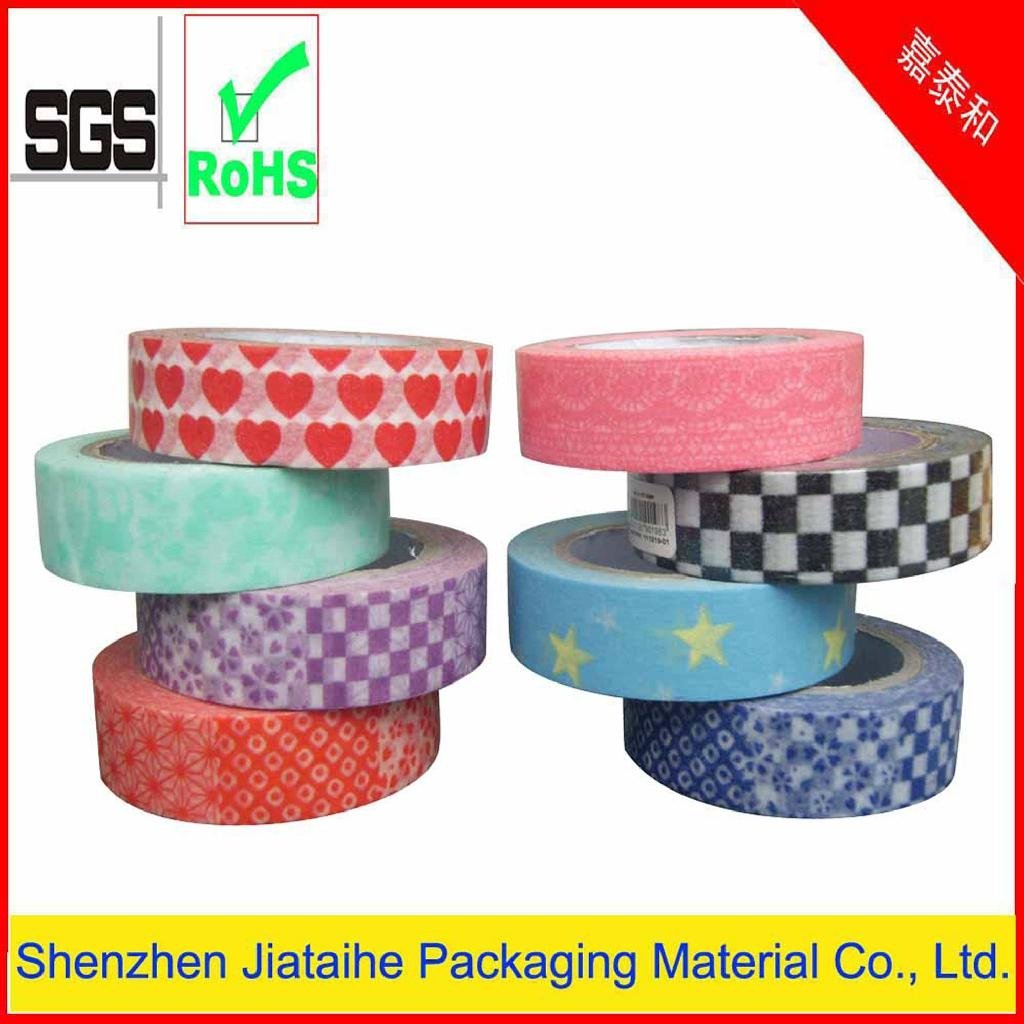 Washi Tape （ISO 9001 2008，SGS）