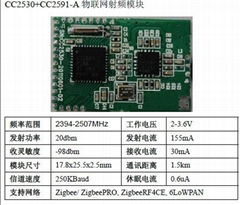 CC2530+CC2591ZIGBEE无线模块