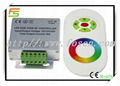 RF wireless touched led rgb remote controller 2