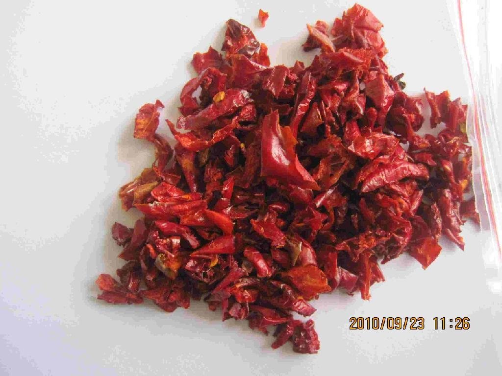 dehydrated red bell pepper grain 3*3mm  6*6mm 9*9mm 2