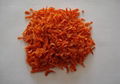 dehydrated carrot silk3*3*20mm 5*5*25mm 1