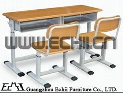 Durable  desk and chair
