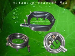 air conditioner  coaxial heat exchanger