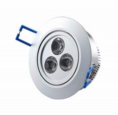 3W high power led ceiling lights