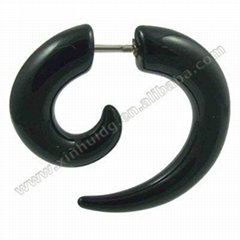 UV acrylic ear tapers expanders