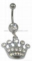 Navel button ring Piercing jewelry 5