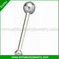 Nose stud nostril screw