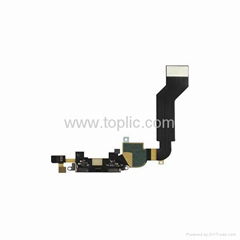 Wholesale iphone 4GS charger connector flex cable