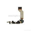 Wholesale iphone 4GS charger connector flex cable 4