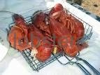 cooked seasoned lobsters