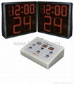 Led shot clock for basketball