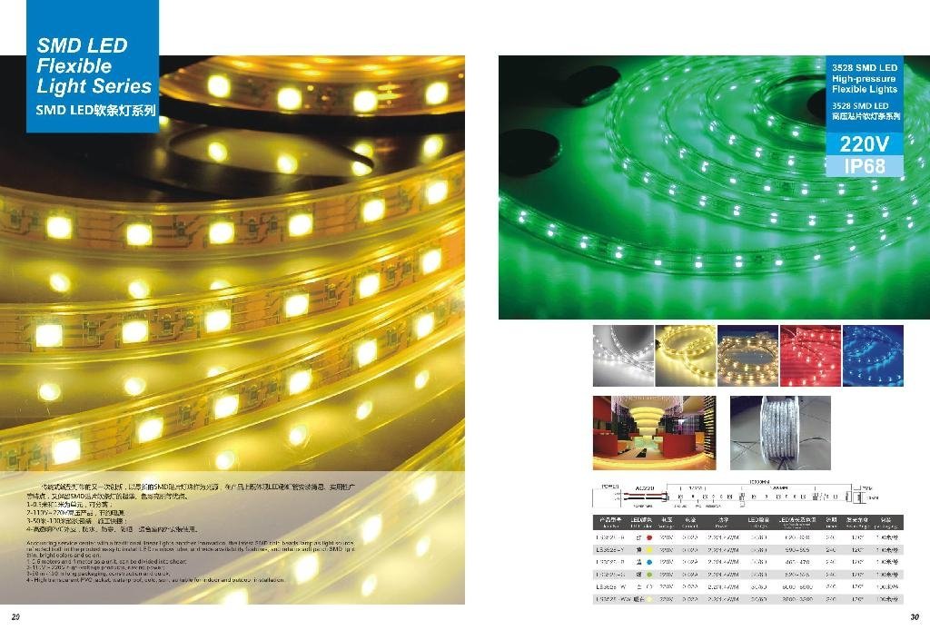 SMD LED  flexible light  