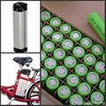 lithium ion batteries pack for electric bicycles CE&MSDS approved 1