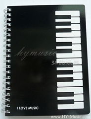 Music note book