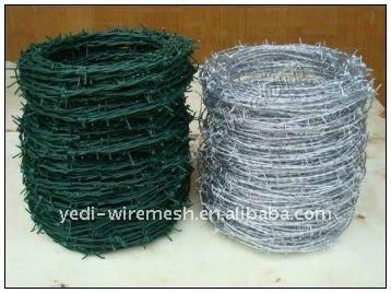 galvanized and PVC barbed wire 3