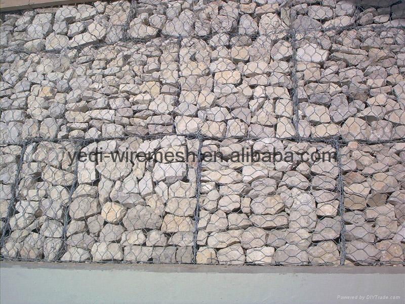 Factory PVC ,Galvanized Gabion Box 2