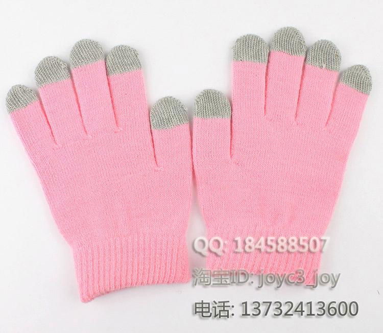 iphone / ipad touch gloves , smart gloves  4