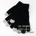 black touch screen gloves, soft touch