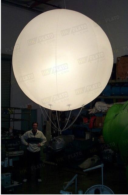inflatable print LED light helium balloon  2