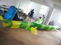 inflatable advertising air dacer with logo printing  5