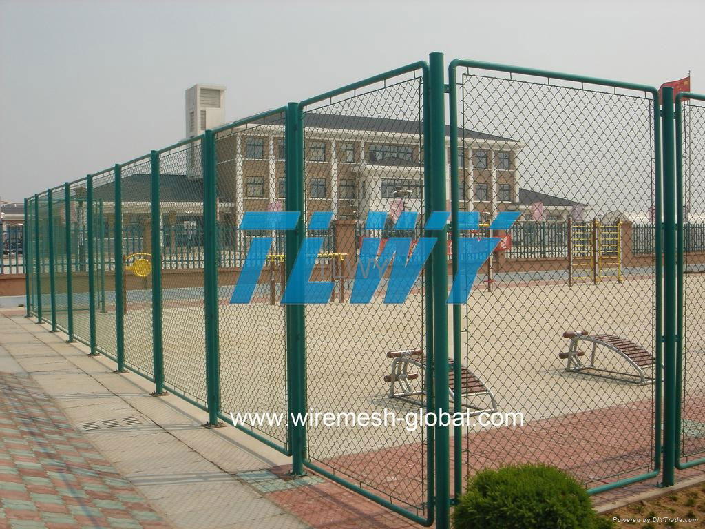 high quality galvanized pvc coated chain link wire mesh 5