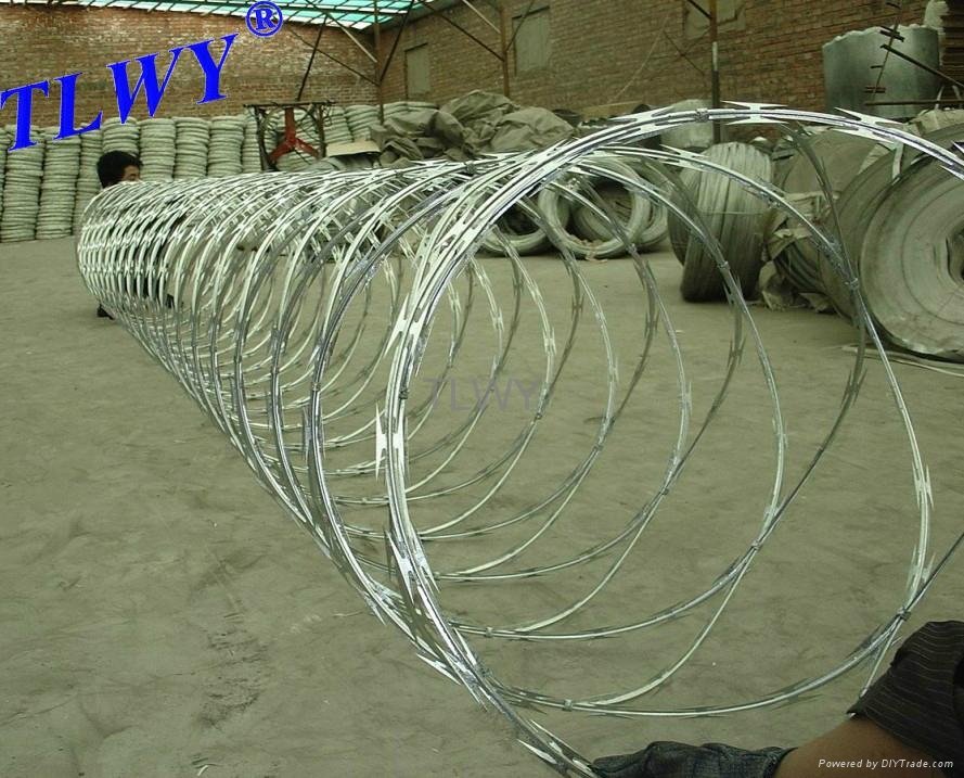 galvanized concertina razor wire fence 5