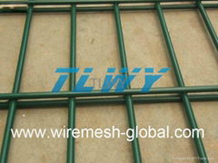 double wire fence