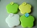 550ml plastic HDPE hot water bottle with five-pointed star shape  5