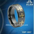 tungsten carbide ring fashion tungsten ring laser your own logo ring