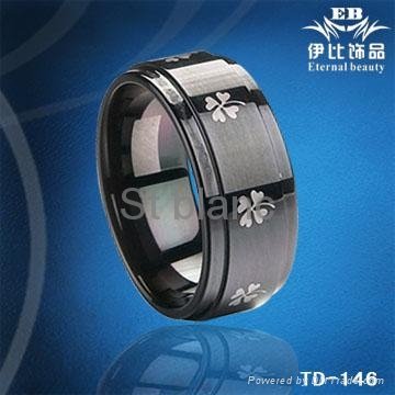 tungsten carbide ring fashion tungsten ring laser your own logo ring 5