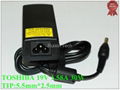 Universal TOSHIBA Netbook Adapter PA3743E-1AC3 19V 1.58A 30W Laptop AC Adapter N 4