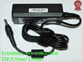 Universal TOSHIBA Netbook Adapter PA3743E-1AC3 19V 1.58A 30W Laptop AC Adapter N 5