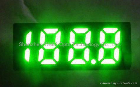 4 digits seven segment LED display