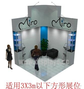 Exhibition booth stand construction  design