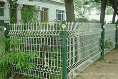 double of Wire Mesh Fence 