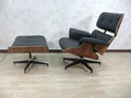 plywood Lounge Chair and Ottoman