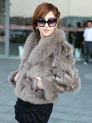 Sell women real fur coat 2353