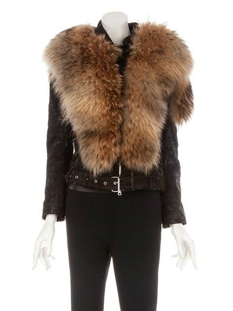 Ladies' real fur coat 2360