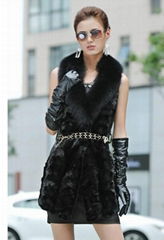 Ladies' real fur coat 2363