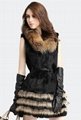 Ladies' real fur coat 2366