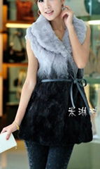 Ladies' real fur coat 2369
