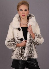 Ladies' real fur coat 2372
