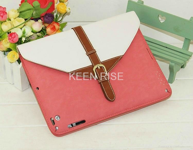 360'Rotary iPAD 2 3 case smart cover shelter detachable 9colors