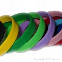 fashion silicone bracelets