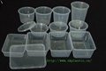 Disposable Takeaway Microwaveable Plastic Food Containers