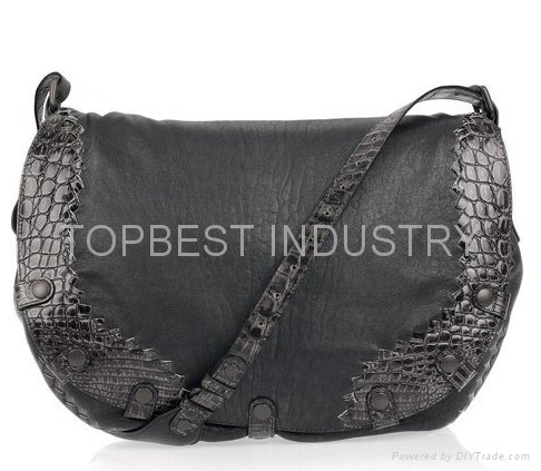 Hot single shoulder handbag manufactor 2