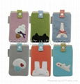 Mobile Case with Plush toy  glued 3