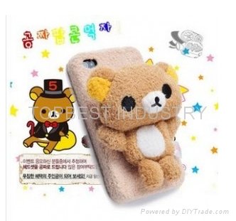 Mobile Case with Plush toy  glued 4